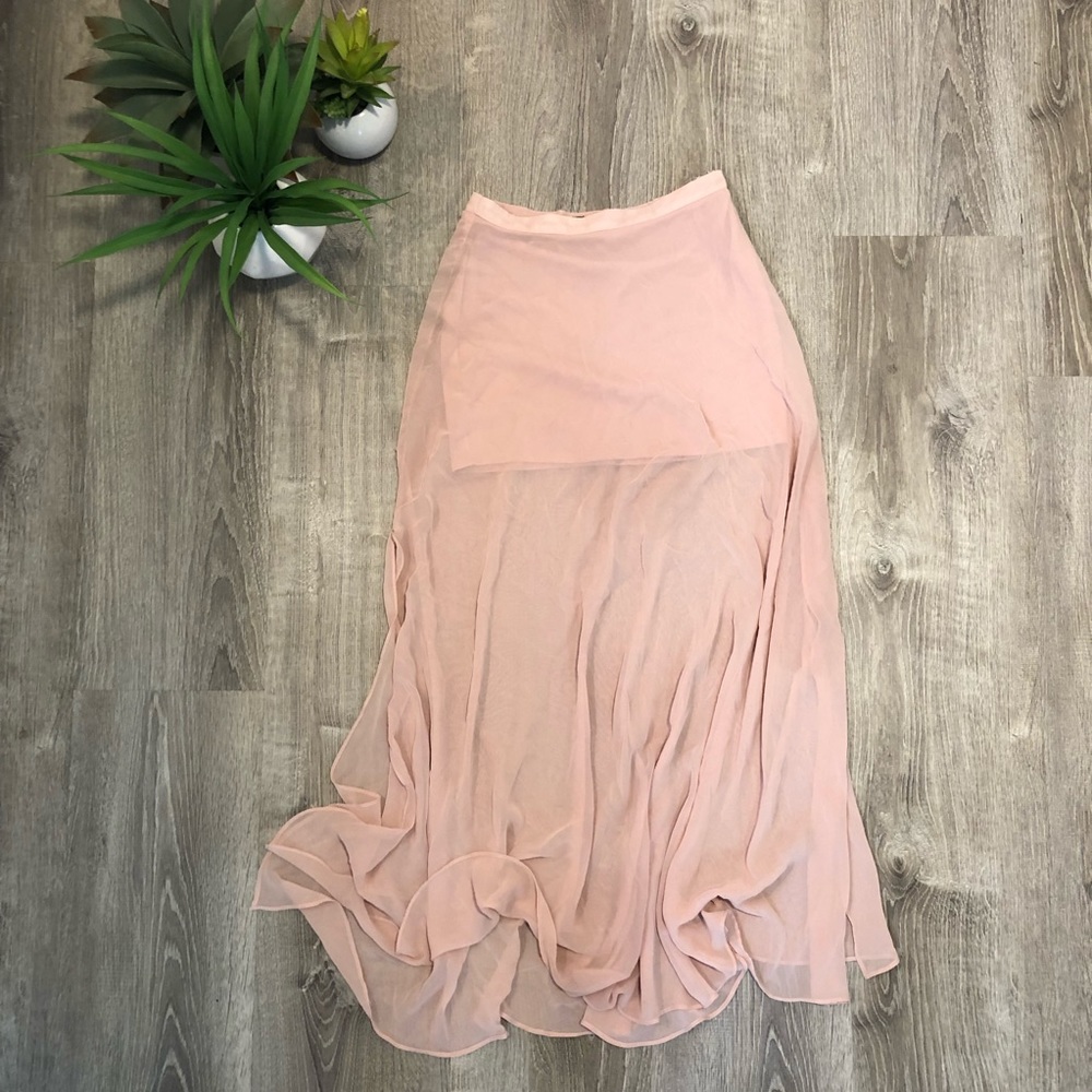 Light pink skirt